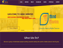 Tablet Screenshot of mindmantra.org